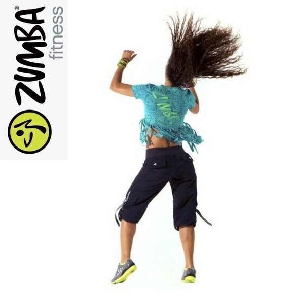 🆕️ NEW Zumba Fitness Women's Sunset V-Neck Small, Medium, Large and X-Large - Picture 3 of 5